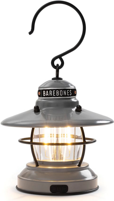 BAREBONES LIVING Edison Mini Lantern Slate Grey
