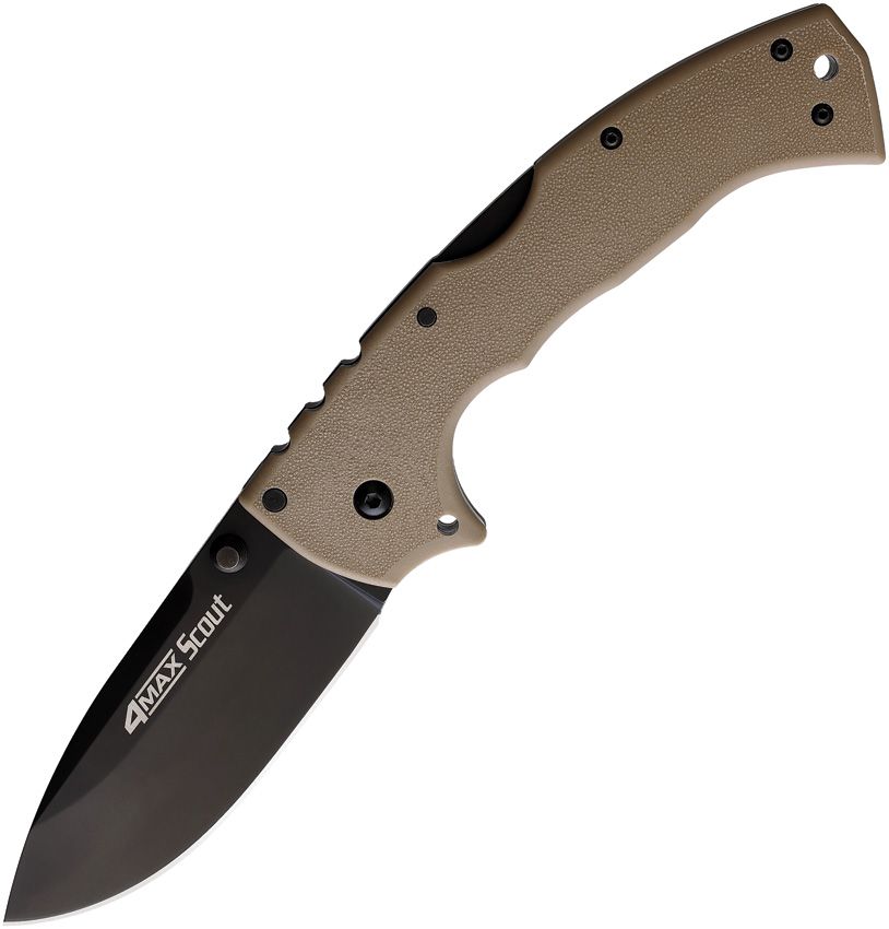 COLD STEEL 4-Max Scout Desert Tan/Blk