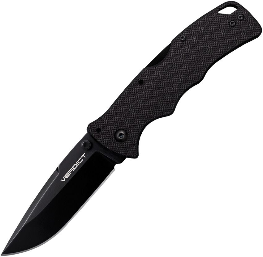 COLD STEEL Verdict SpearPoint Black G-10/Blk AUS-10A