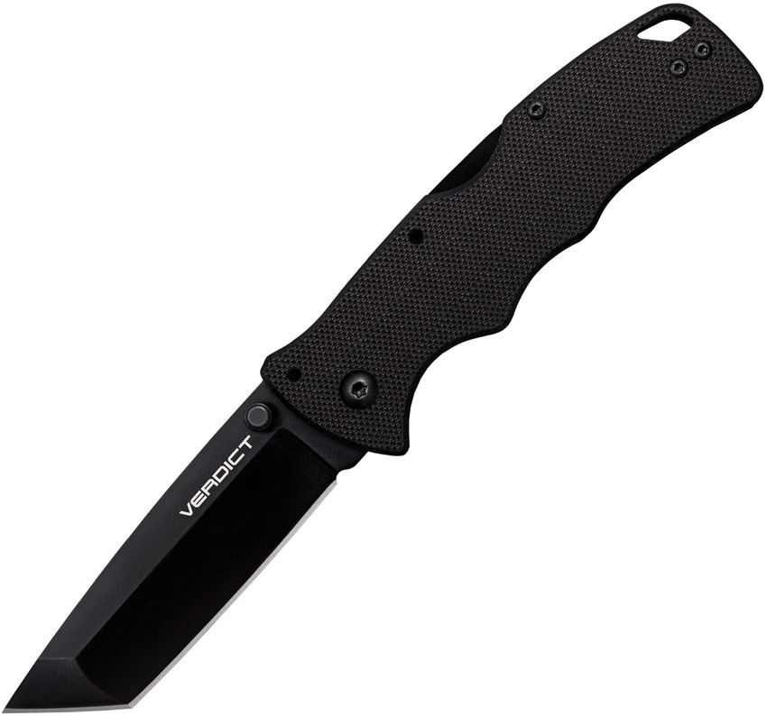 COLD STEEL Verdict Tanto Black G-10/Blk AUS-10A