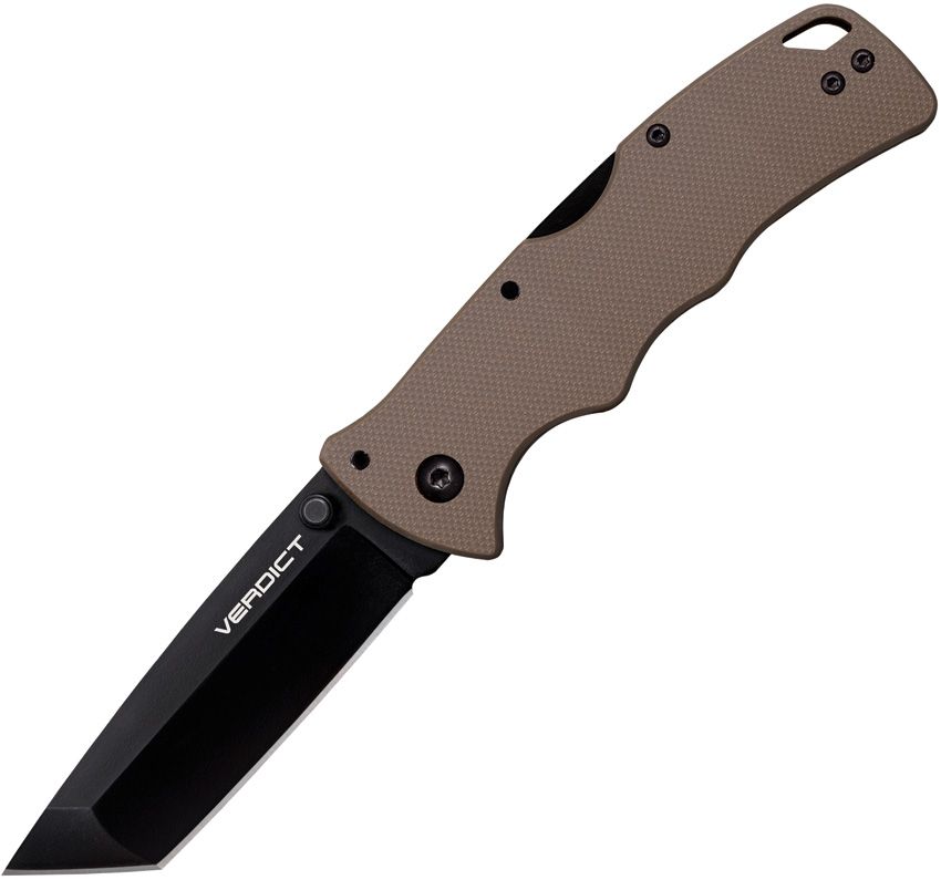 COLD STEEL Verdict Tanto FDE G-10/Blk AUS-10A