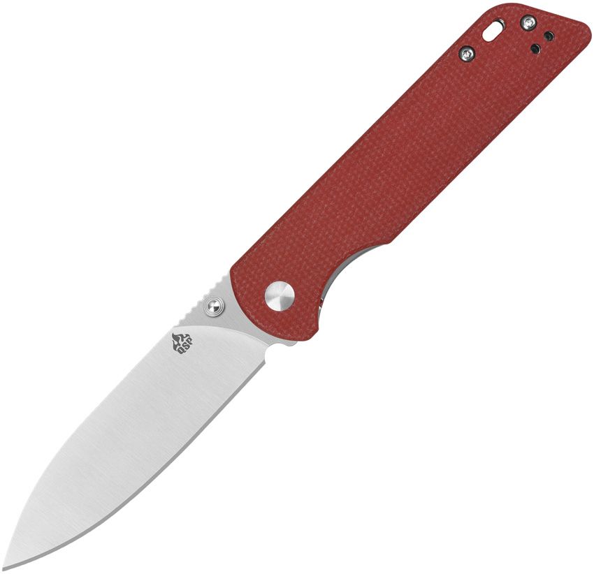 QSP Parrot Micarta Red V2