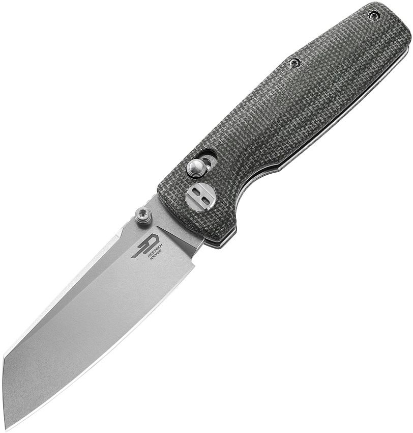 BESTECH KNIVES Slasher Green Micarta/SW