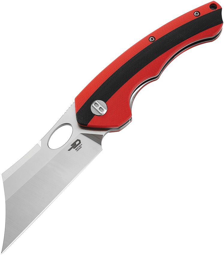 BESTECH KNIVES Skirmish Red/Satin