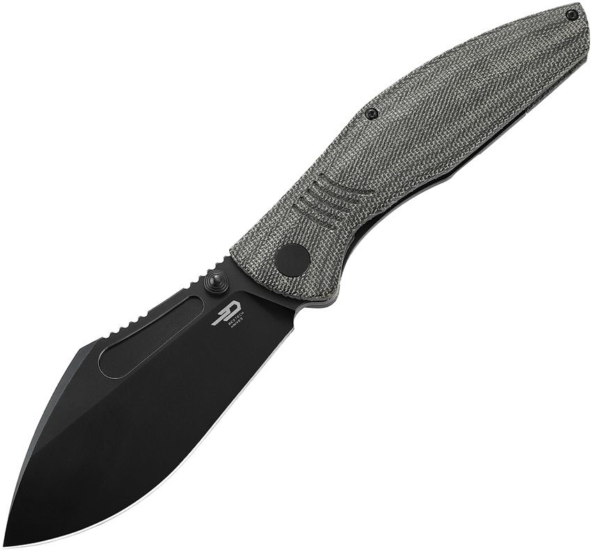 BESTECH KNIVES Lockness Black Micata/Black