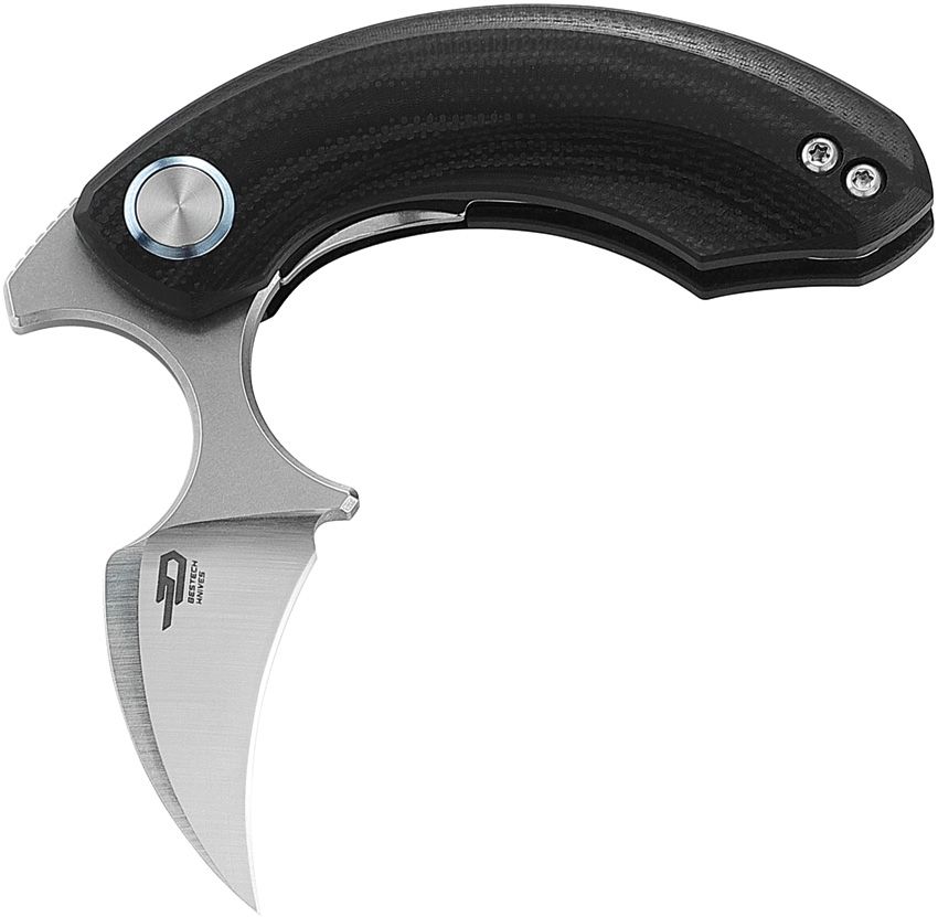 BESTECH KNIVES Strelit Black G-10/Satin