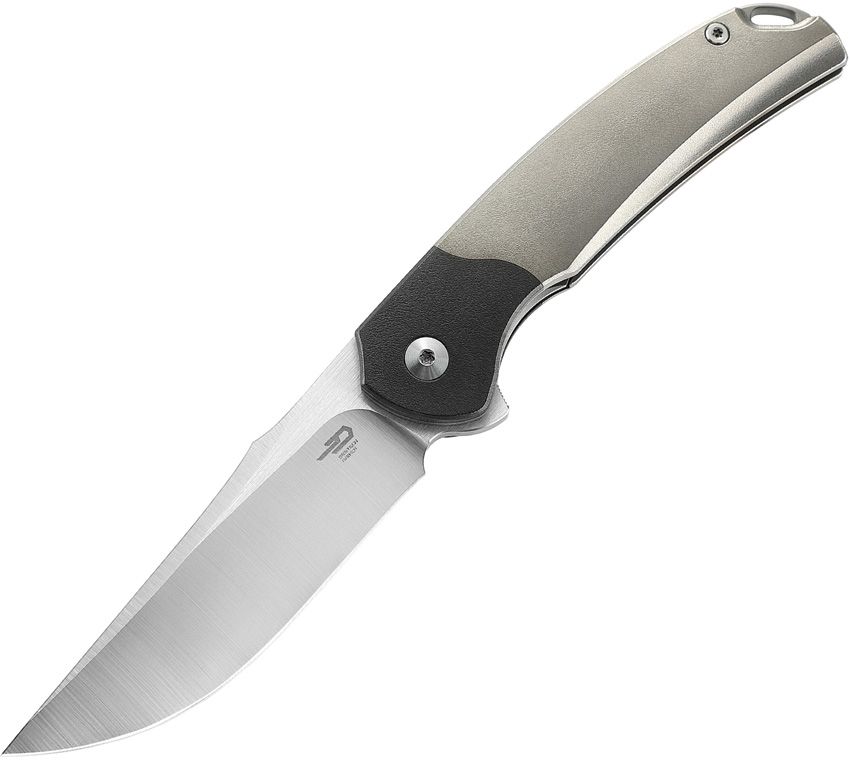 BESTECH KNIVES Supernova Grey Ti/Satin