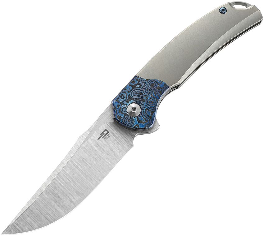 BESTECH KNIVES Supernova Grey Ti/Satin