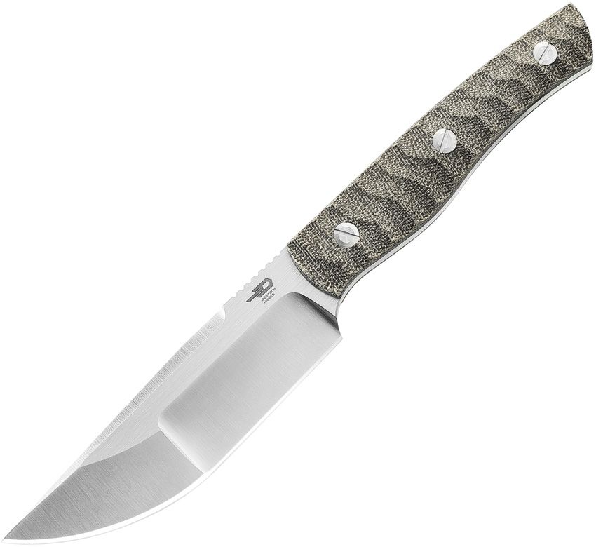 BESTECH KNIVES Heidi Blacksmith 2 Green Micarta/Satin