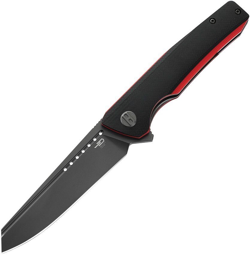 BESTECH KNIVES Slyther Black,Red/Gray