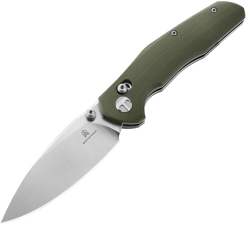 BESTECH KNIVES Ronan B-Lock OD Green G-10/Satin