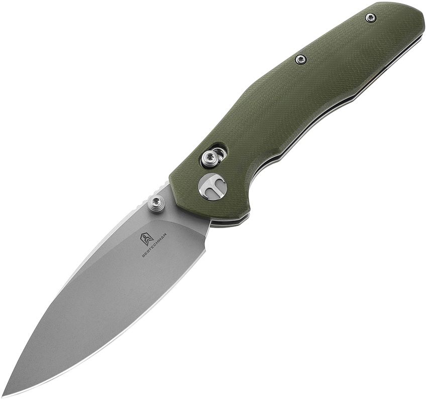 BESTECH KNIVES Ronan B-Lock OD Green G-10/SW