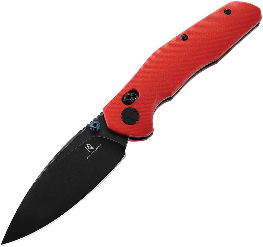 BESTECH KNIVES Ronan B-Lock Red G-10/BW