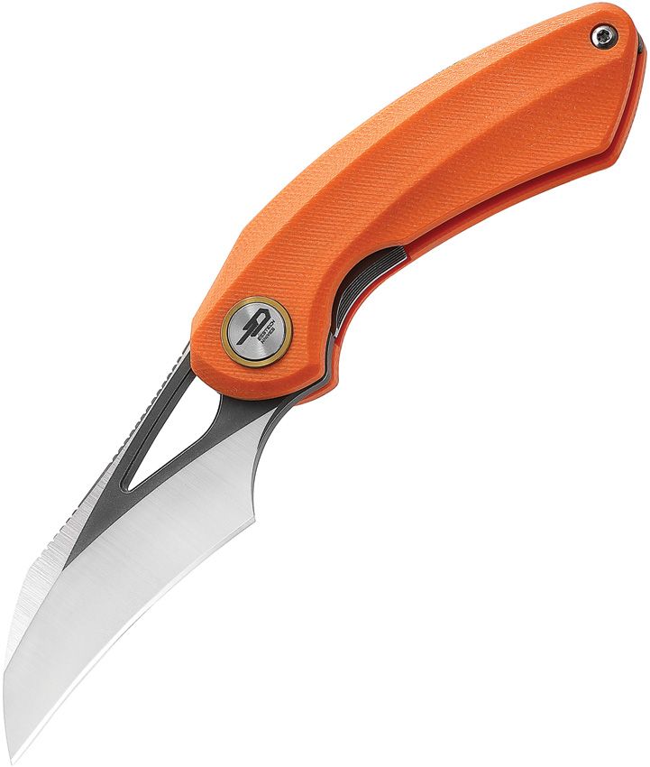 BESTECH KNIVES Bihai Orange G-10/TwoTone