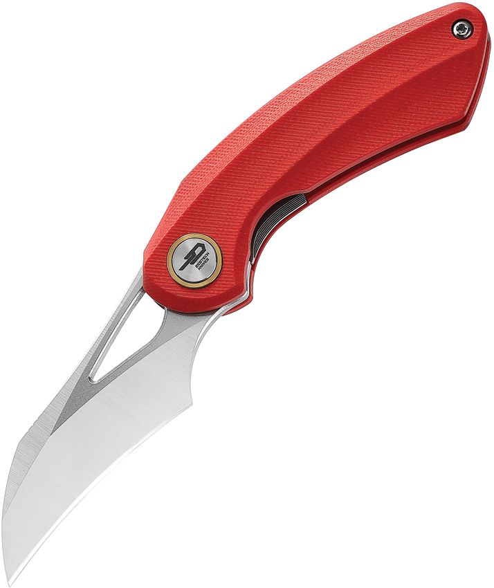 BESTECH KNIVES Bihai Red G-10/Satin