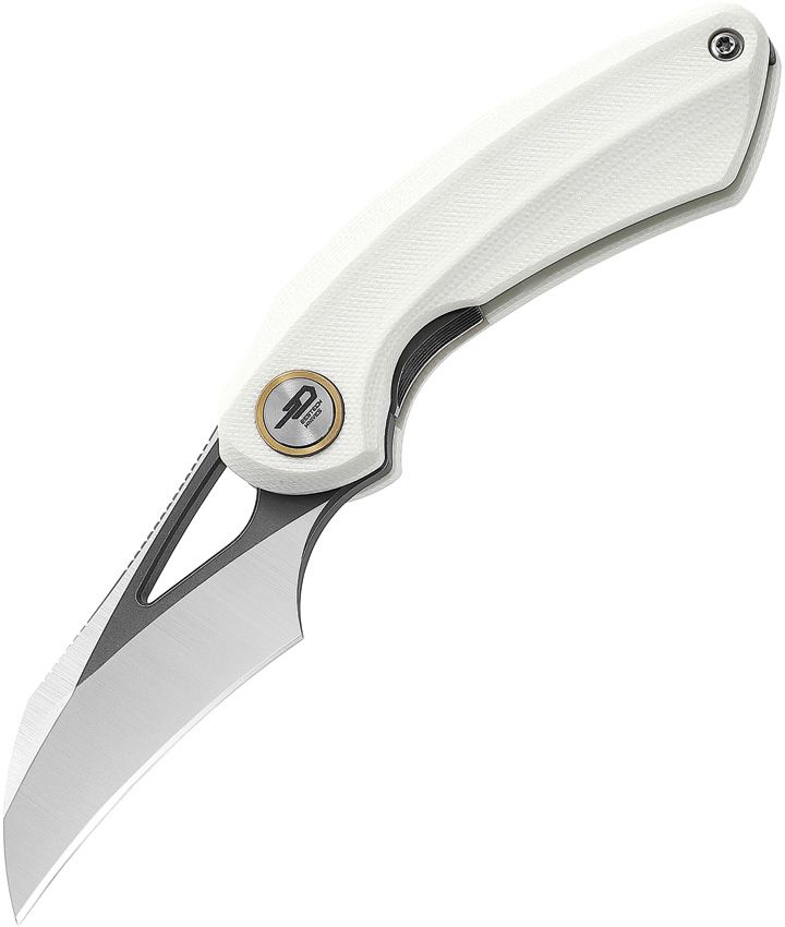 BESTECH KNIVES Bihai White G-10/TwoTone 