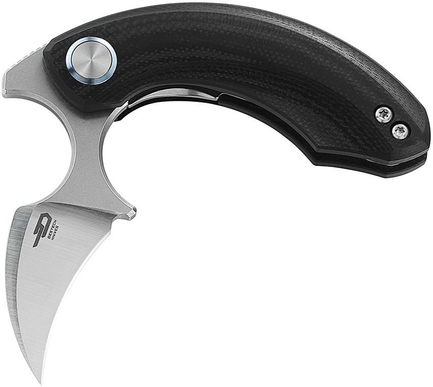 BESTECH KNIVES Strelit Black G-10/Satin Magnacut