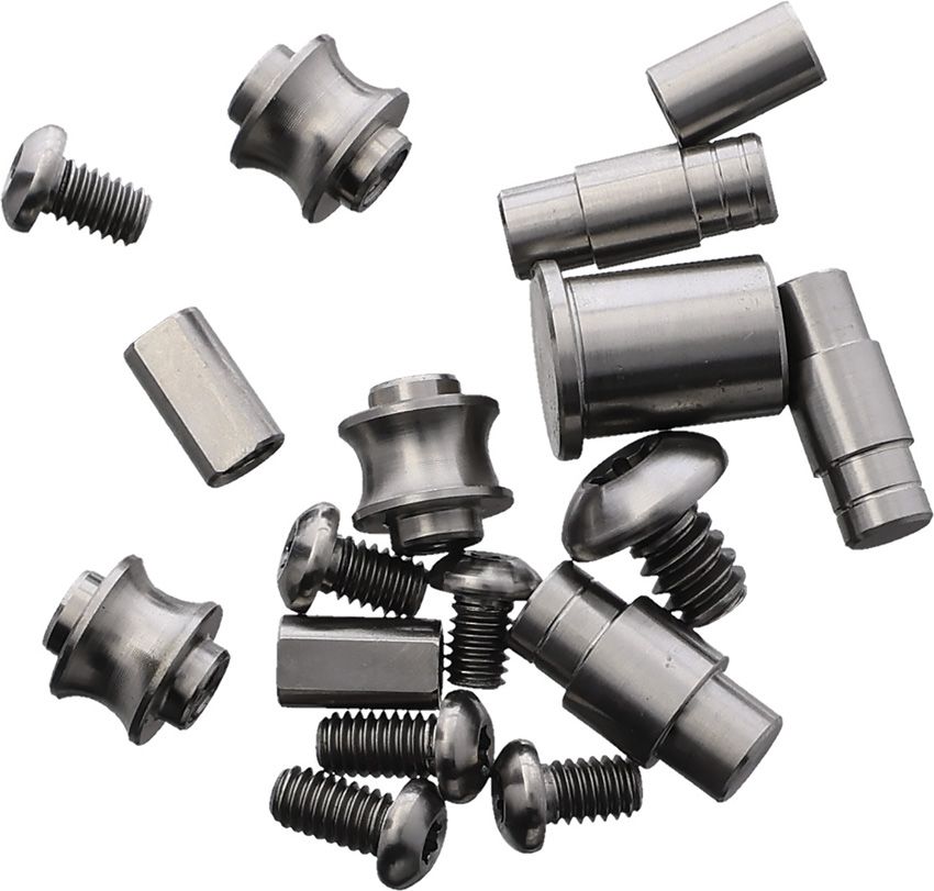 AUGUST ENGINEERING AD20.5 Titanium Hardware Satin