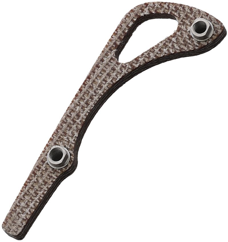 FLYTANIUM Bugout Backspacer Natural Micarta
