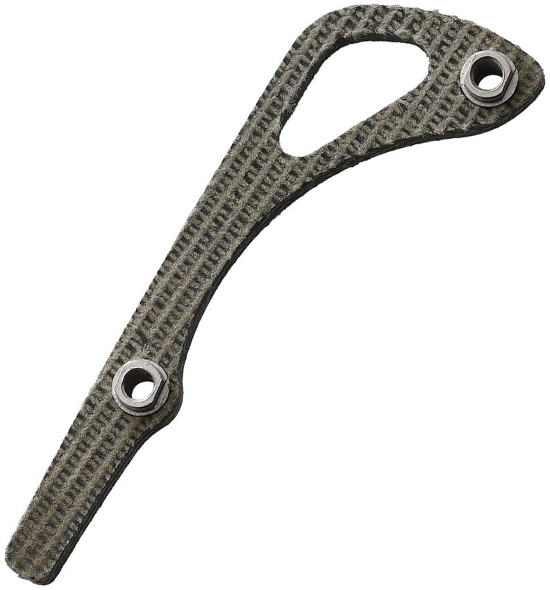 FLYTANIUM Bugout Backspacer Green Micarta