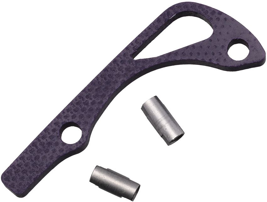 FLYTANIUM Mini Bugout Backspacer Purple G-10