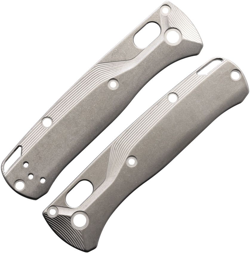 FLYTANIUM Benchmade Mini Bugout Crossfade Scales Titanium