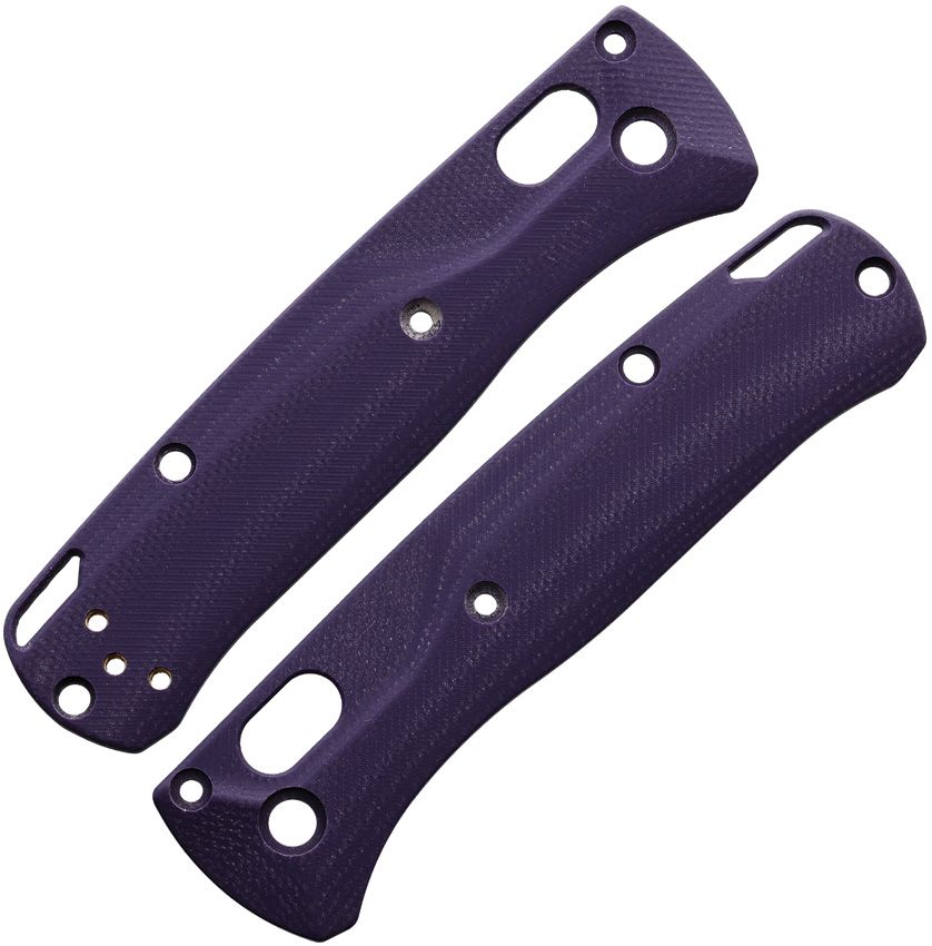 FLYTANIUM Benchmade Mini Bugout Crossfade Scales G-10 Purple