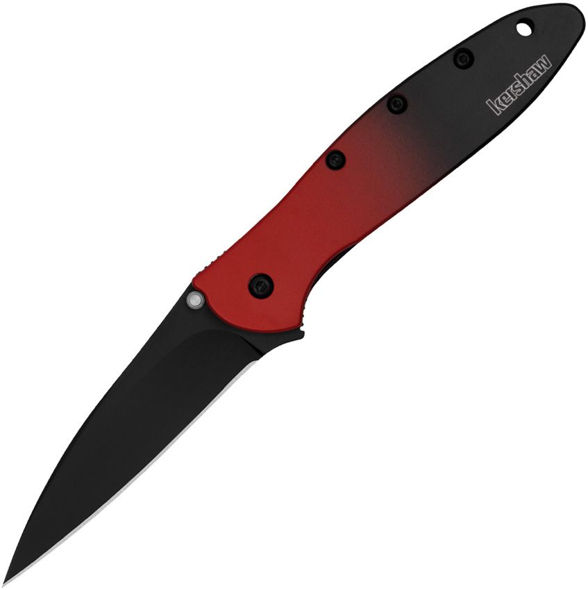 KERSHAW Leek Red/Black MagnaCut