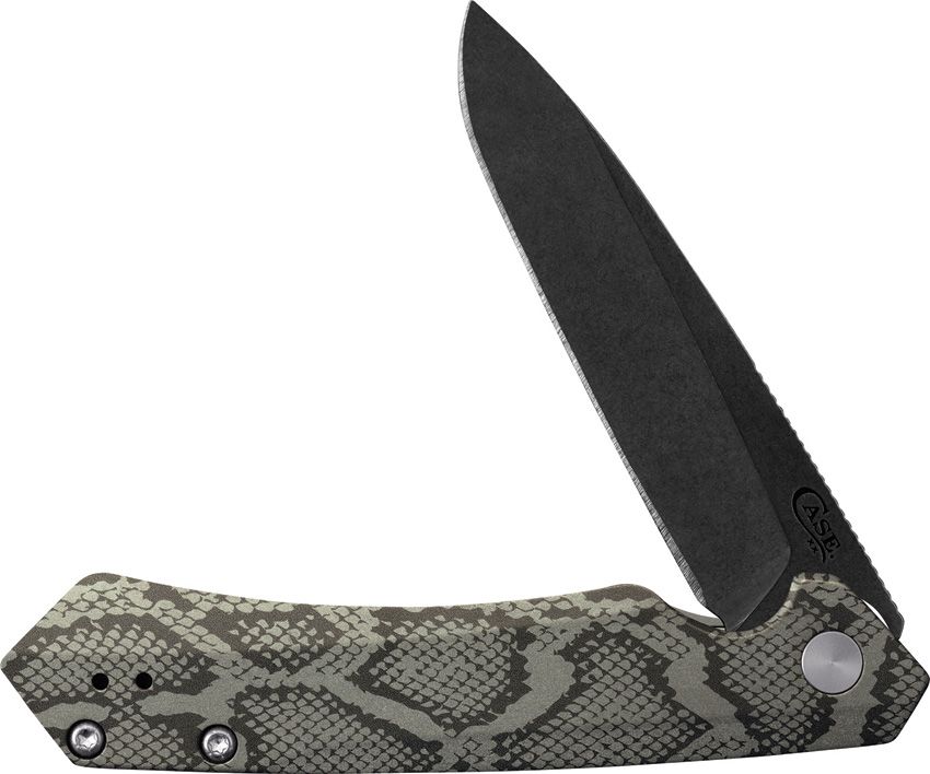 CASE CUTLERY Kinuza DropPoint Snake/BW