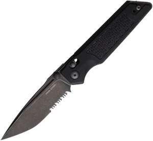 REAL STEEL Sacra TAC Black Serrated