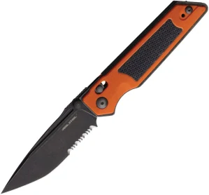 REAL STEEL Sacra TAC Orange Serrated
