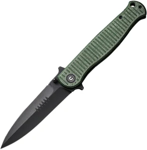 CIVIVI RS71 BW/Green Micarta