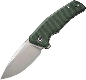 CIVIVI Regulatron Satin/Green Micarta