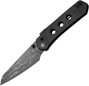 CIVIVI Vision FG Damascus/Black Micarta