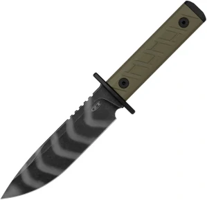 ZERO TOLERANCE 6 Fixed Blade Tiger/Green