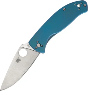 SPYDERCO Tenacious  R.I.L. Ti Blue/Satin