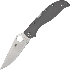 SPYDERCO Stretch 2 XL Gray G-10/CPM CRU-WEAR