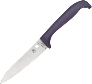 SPYDERCO Counter Puppy Purple Plain 3,5"