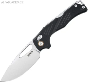 SRM KNIVES Mirage 239X Ambi Lock Black G-10