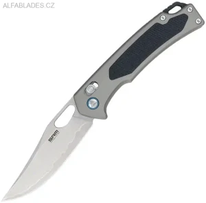 SRM KNIVES Retriver 9203AK Gray Aluminium/Laminated 140Cr