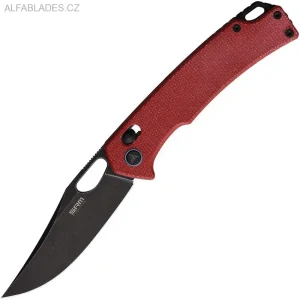 SRM KNIVES Retriver 9203-MR2 Red Micarta/10Cr15CoMoV