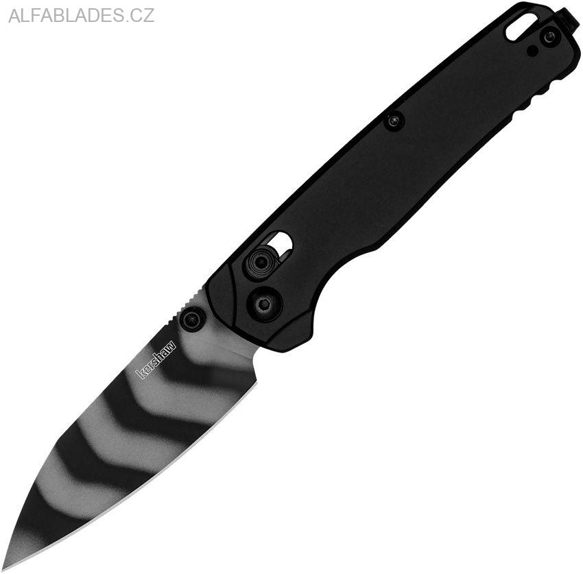KERSHAW Bel Air Black Aluminium/Tiger Striped