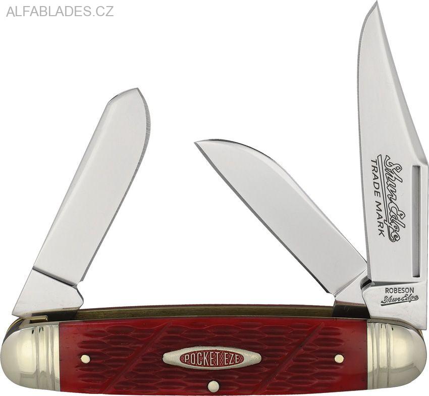 ROBESON CUTLERY Cattleman Red Bone