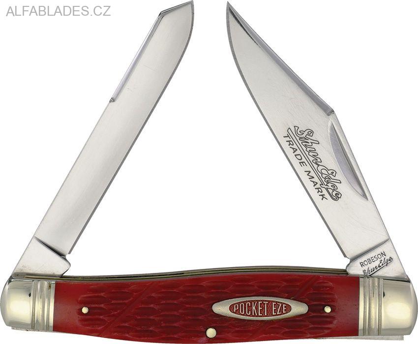 ROBESON CUTLERY Texas Moose Red Bone