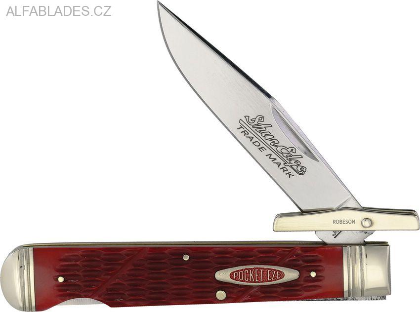 ROBESON CUTLERY Swing Guard Red Bone