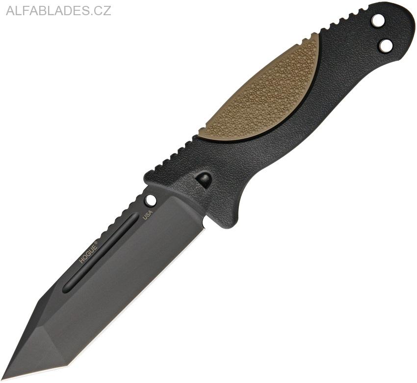 HOGUE EX-F02 Tanto Dark Earth/Black finish