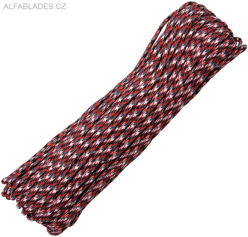 Paracord 550 Red Camo 100ft (30,5m)