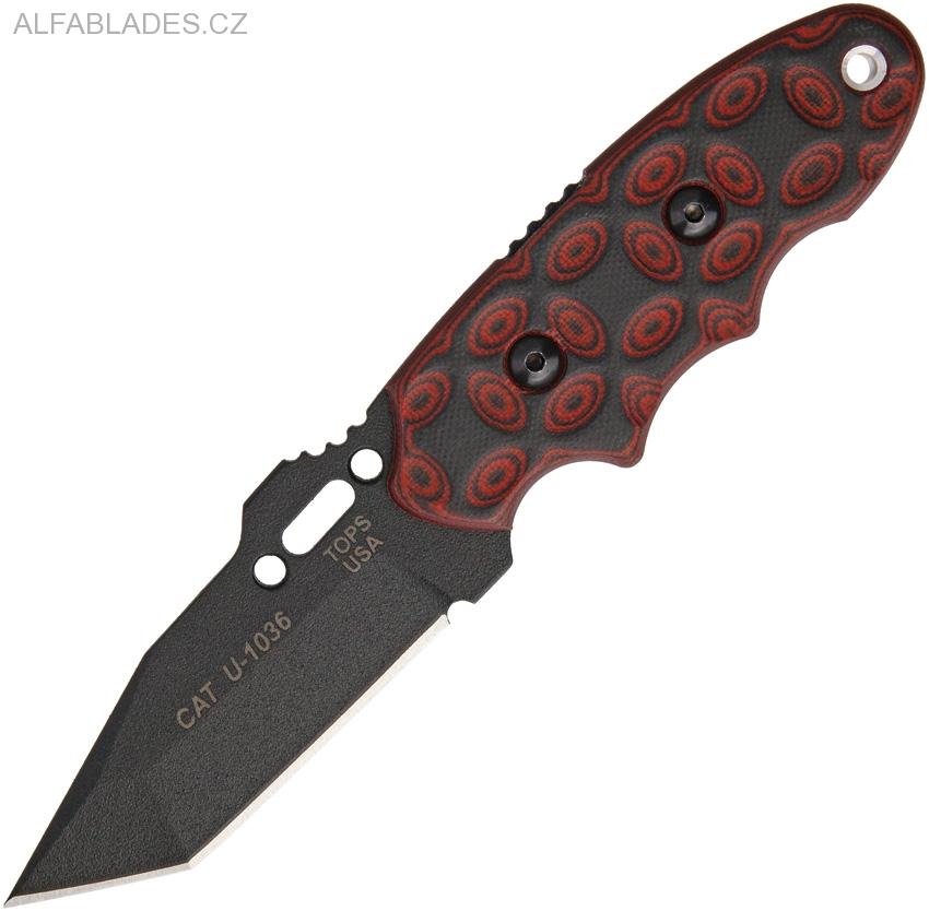 TOPS C.A.T. 203T-02 Rocky Mountain Bull's Eye Red and Black 