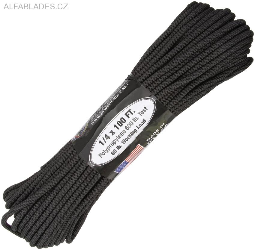 Utility Rope Black 100ft (30,5m)