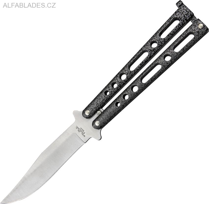 BENCHMARK Balisong ClipPoint Silver/Black